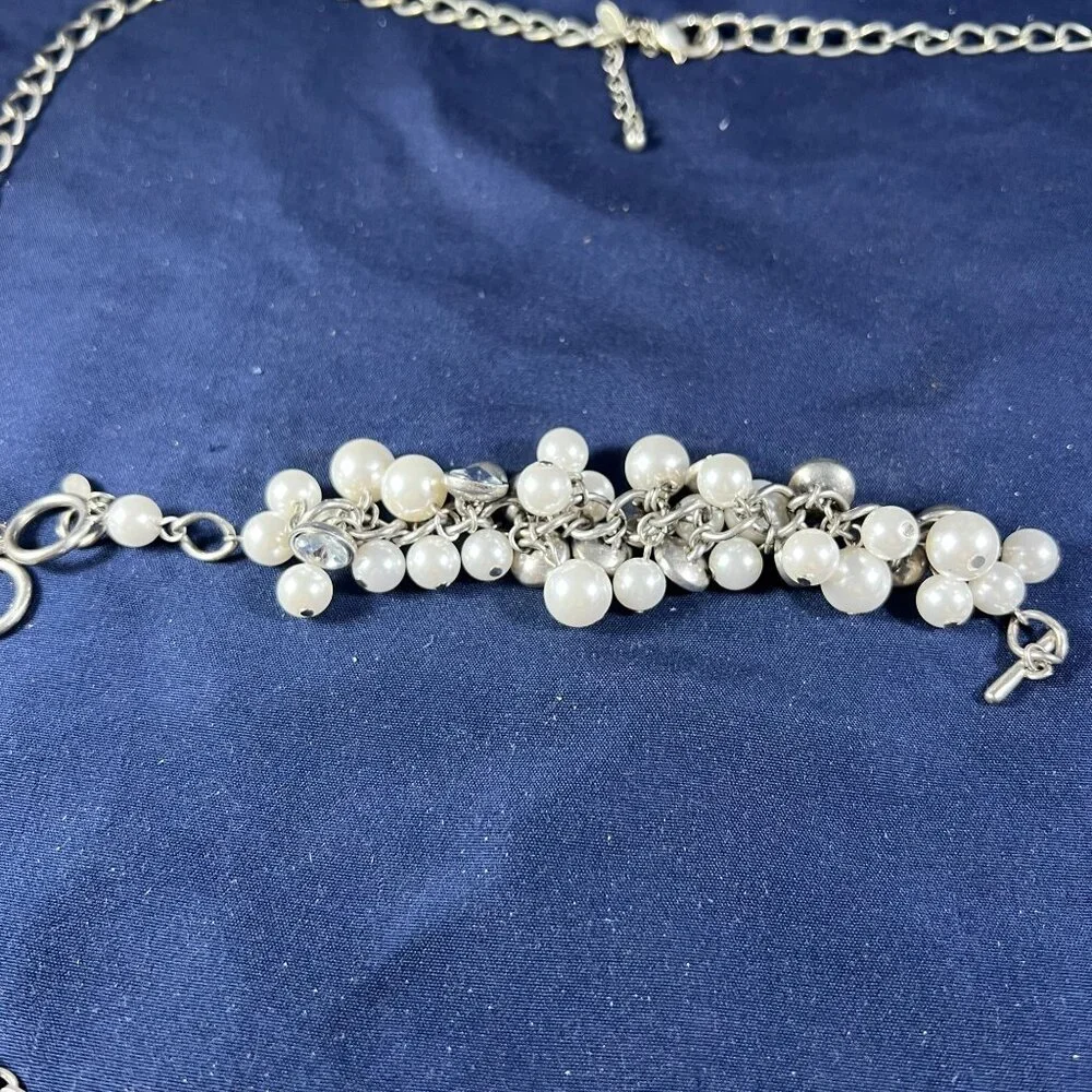 Premier Design Pearl & Silver-Tone Layered Necklace & Bracelet Set - Picture 3 of 5